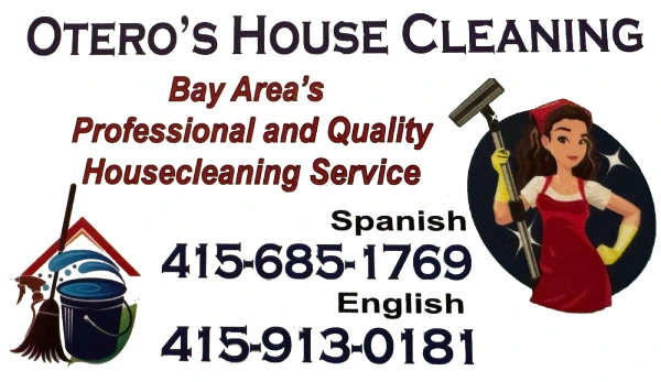 Otero’s House Cleaning Business Card